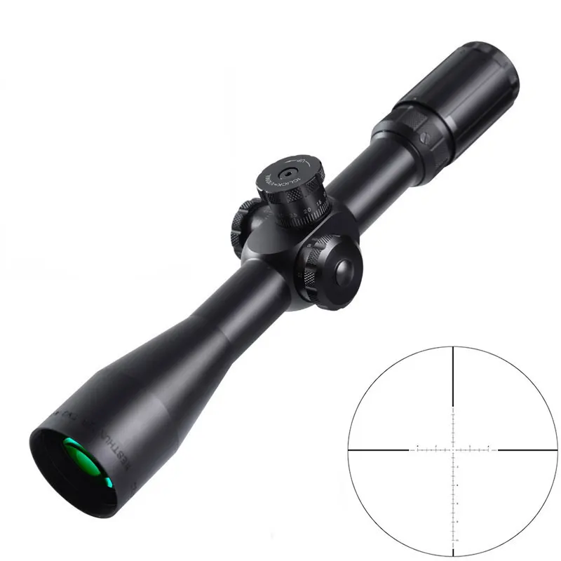 WESTHUNTER WHF 4-14X44 FFP Scope First Focal Plane Side Parallax Hunting Riflescope Long Eye Relief Tactical Optical Sights rifle scope