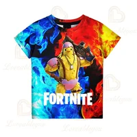 تي شيرت Battle Royale Fortnite Victory ثلاثي الأبعاد 2025 تصميم جديد للأطفال ملابس علوية للبنات والأولاد ملابس هاراجوكو تي شيرت هيرو للأطفال 3