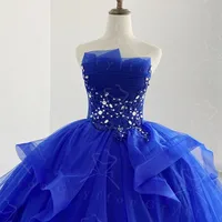 Strapless Party Dresses 15 Quinceanera Dresses 2024 Classic Luxury Ball Gown 11 Colors Prom Dress Quinceanera Gown Customized - Image 4