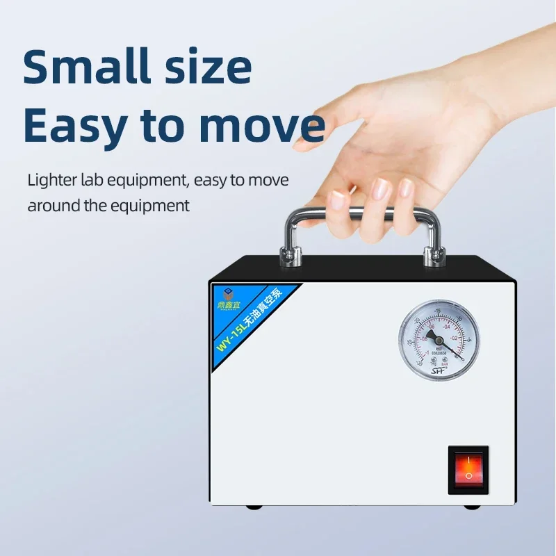 Oil-free Vacuum Pump Laboratory Portable Pumping And Filtration Unit Pump Silent Mini