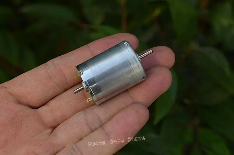 RF-370CA-15370ミニdcモータ12v 18v 24v 13000rpmの高速デュアル2