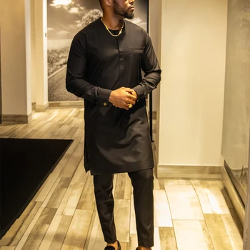 Alternative view of Nduka Long Sleeve 2 Piece Kaftan Outfit