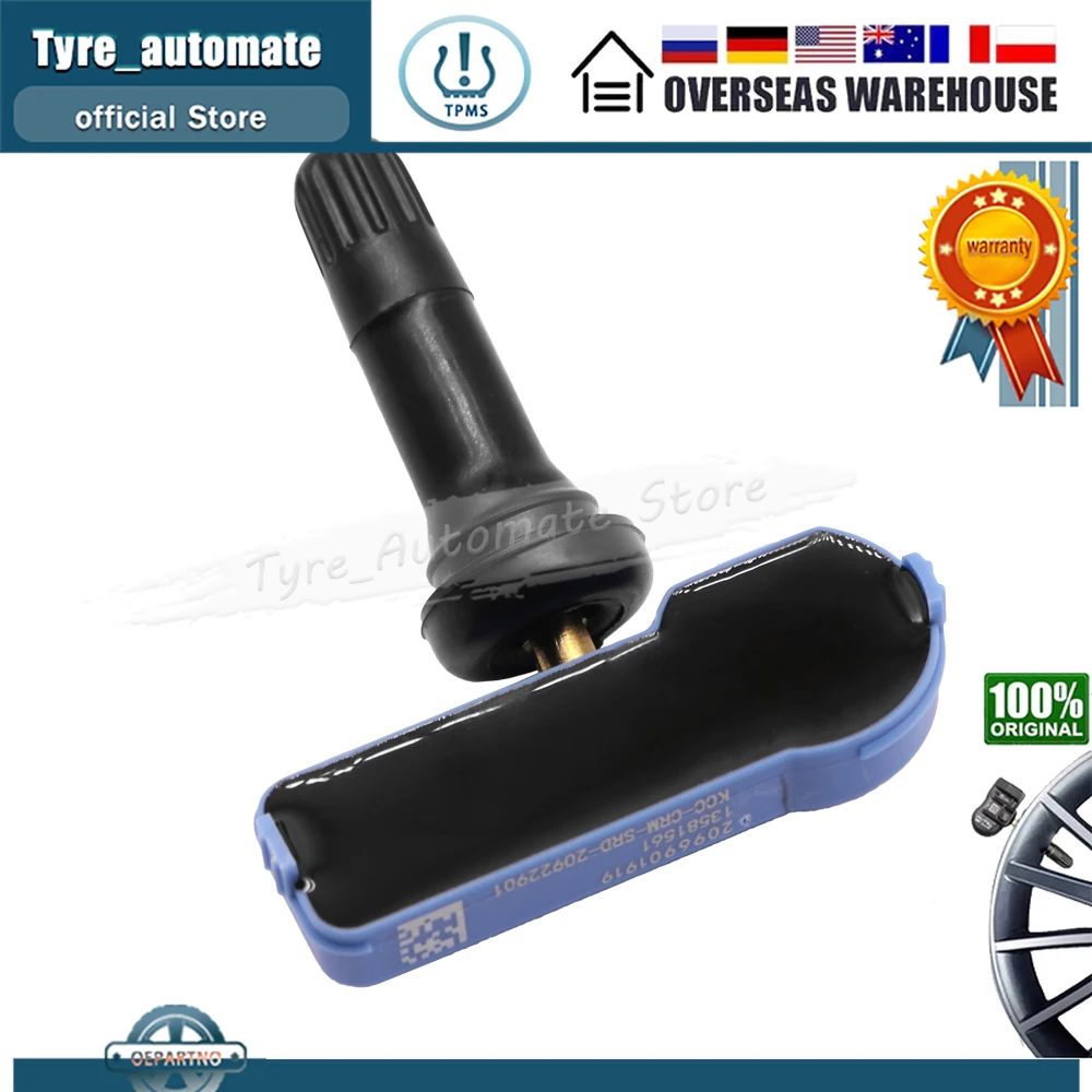 Tpms Bandenspanningscontrolesysteem Voor 2014-2019 Opel Corsa E Adam Vauxhall Chevrolet 433Mhz Band Sensor 13581561