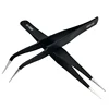 1PC Stainless Steel Curved Straight Eyebrow False Eyelash Tweezers Nail Art Extension Makeup Tool Eeyelashes Tweezers 4