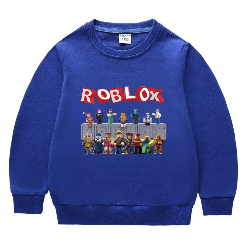 thumbnail image 1 of Roblox-suéter de dibujos animados para niños y niñas, Sudadera con capucha de manga larga con estampado de juego de Anime, regalos de cumpleaños y Navidad, novedad de 2023, 1 of 5
