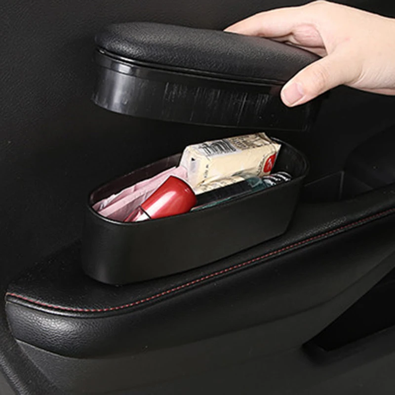 Armrest Pad Universal Vehicle Armrest Pad Non-slip Durable Adjustable Armrest Pillow Family Vehicle Travel Driving Hand Arm Rest Pad
