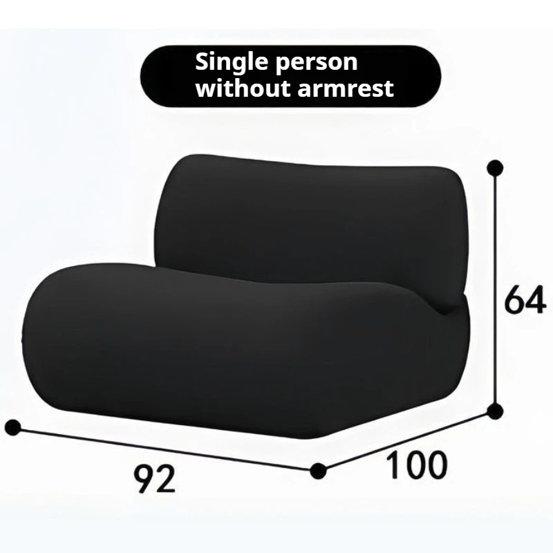 Black Single Armless