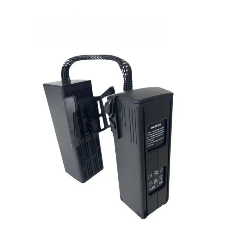 Gros plan sur la batterie intelligente 10000mAh pour DJI Mavic 3, montrant les ports de charge.