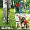 Weed Puller Tool Heavy Duty Stand Up Weed Puller 4 Claw Head Weeder Tool for Gardening Projects Lawn Without Bending Kneeling 6