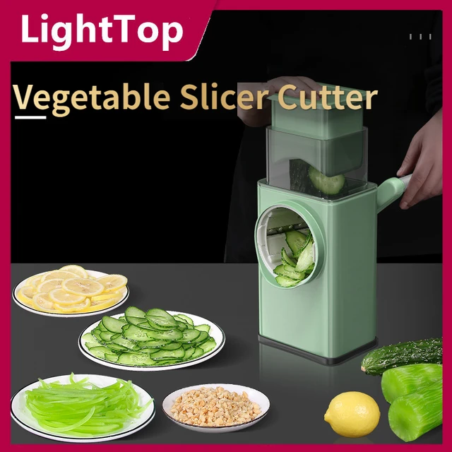 Manual Multifunctional Roller Slicer Vegetable Cutter Artifact Grater  Potato Radish Slicer Household Kitchen Tools