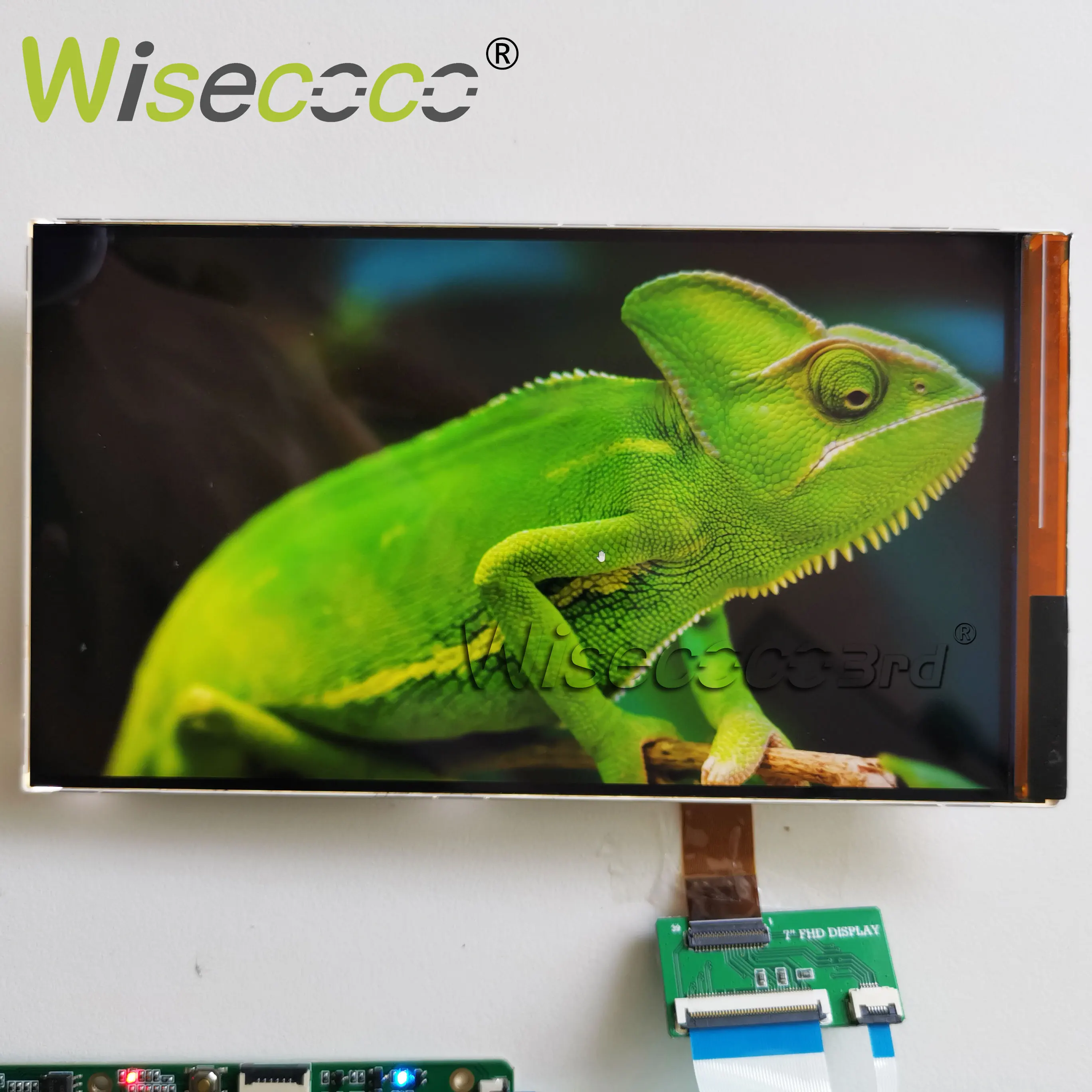 Polegada 1920x1080 Toque Display Lcd Paisagem Padrão Android Caixa de tv Ps3 Gaming Box Windows Portátil Raspberry pi Exibição 7 - Imagem 6