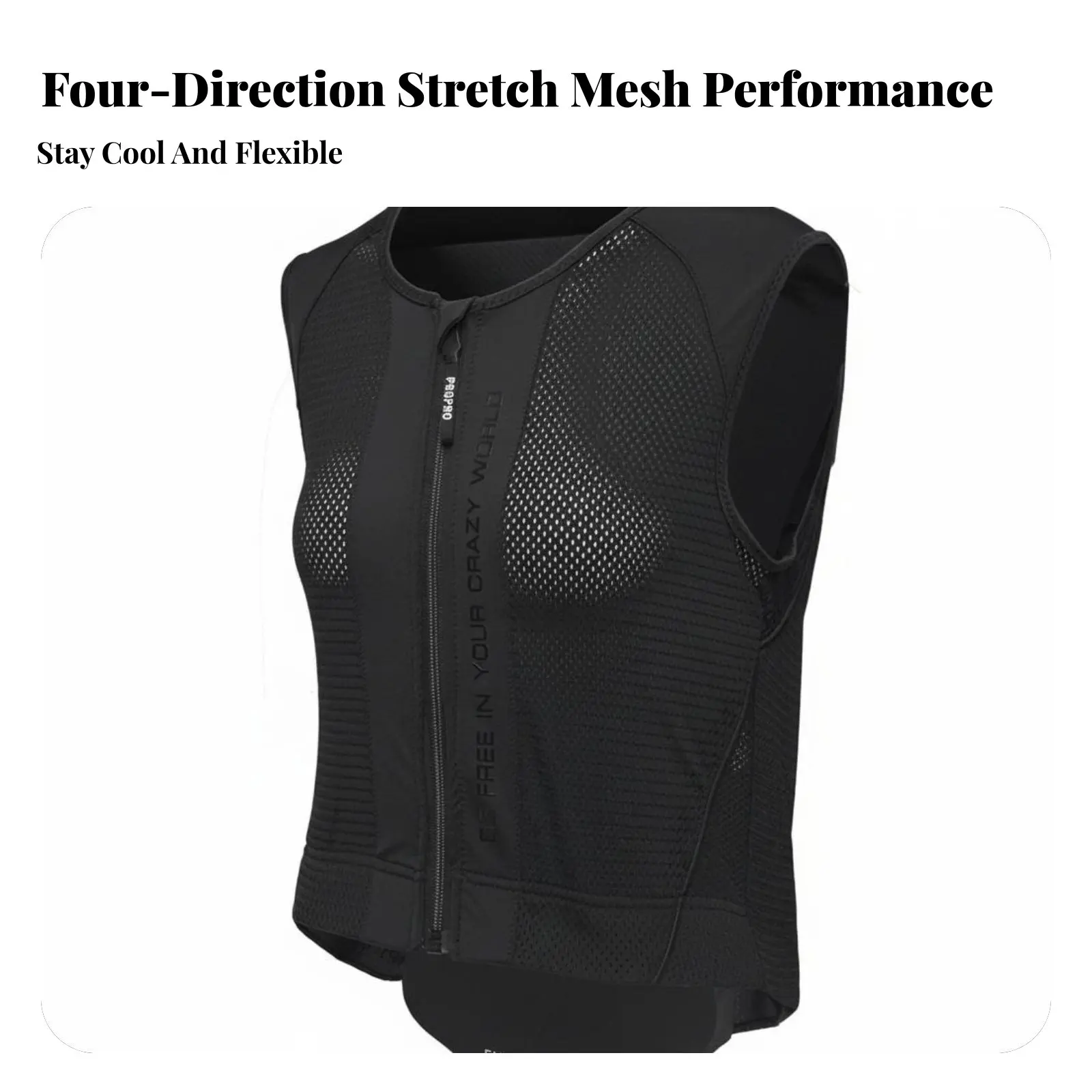 보호 조끼, 성인용 스키 및 오토바이용, 낙상 방지, 통기성 메쉬, 남녀 공용