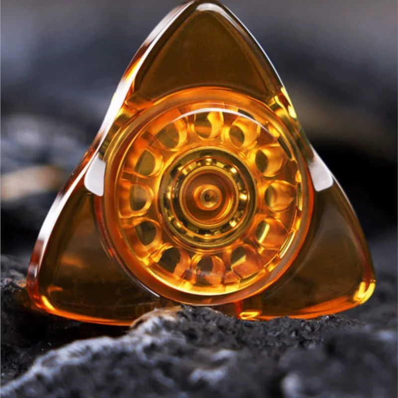 

Fingertip Gyroscope PEI Material Decompression Finger EDC Toy