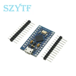 Enhanced USB Microcontroller Development Board - 5V 16MHz Pro - Micro Replacement (5V 16M  Micro)
