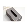 1 Pcs PU Leather Tissue Box, Multi-purpose Rectangular Large Capacity Tissue Box Cover for Bathroom, Living Room, Home Office 3