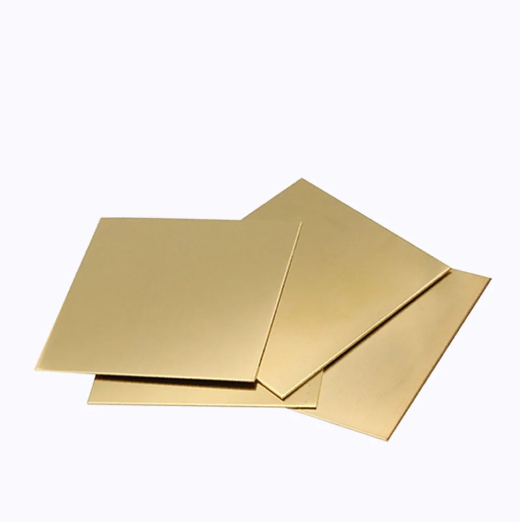 

H62 Brass Copper Sheet Thickness 0.5mm/1mm/2mm/3mm Pure Brass Metal Sheet Handmade Art Materia