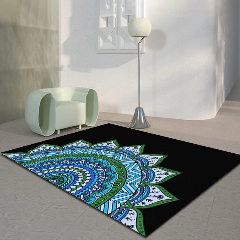

Western Style Rugs and Carpets for Home Living Room Decoration Sofa Non-slip Area Rug Floor Mats Rugs for Bedroom Large Area Rug