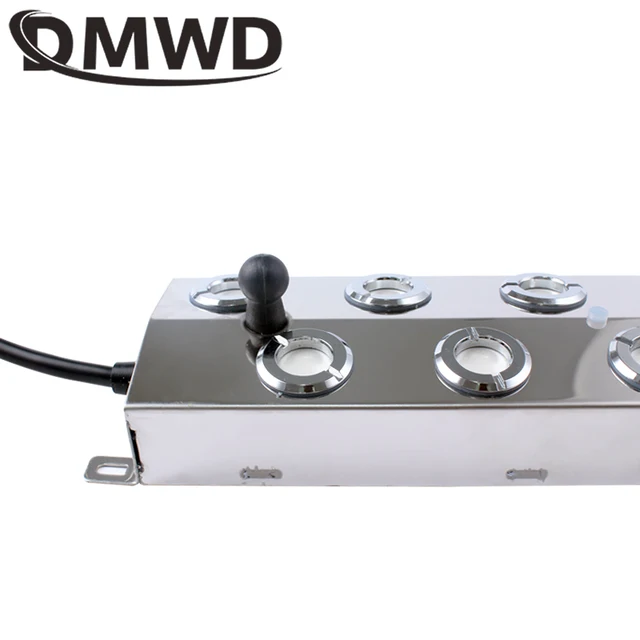 DC48V 4/6/8/10/12 Head Ultrasonic Mist Maker Fogger Fountain Pond Atomizer Air Humidifier Greenhouse For Hydroponics Sprayer 4