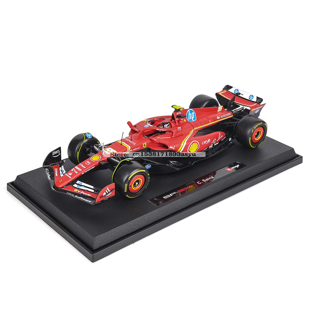 しょう1/18 フェラーリ F1 SF-24 マイアミGP C.ルクレール 16 Leclerc SF24 Miami GP 1:18 Car Model – Fueler™