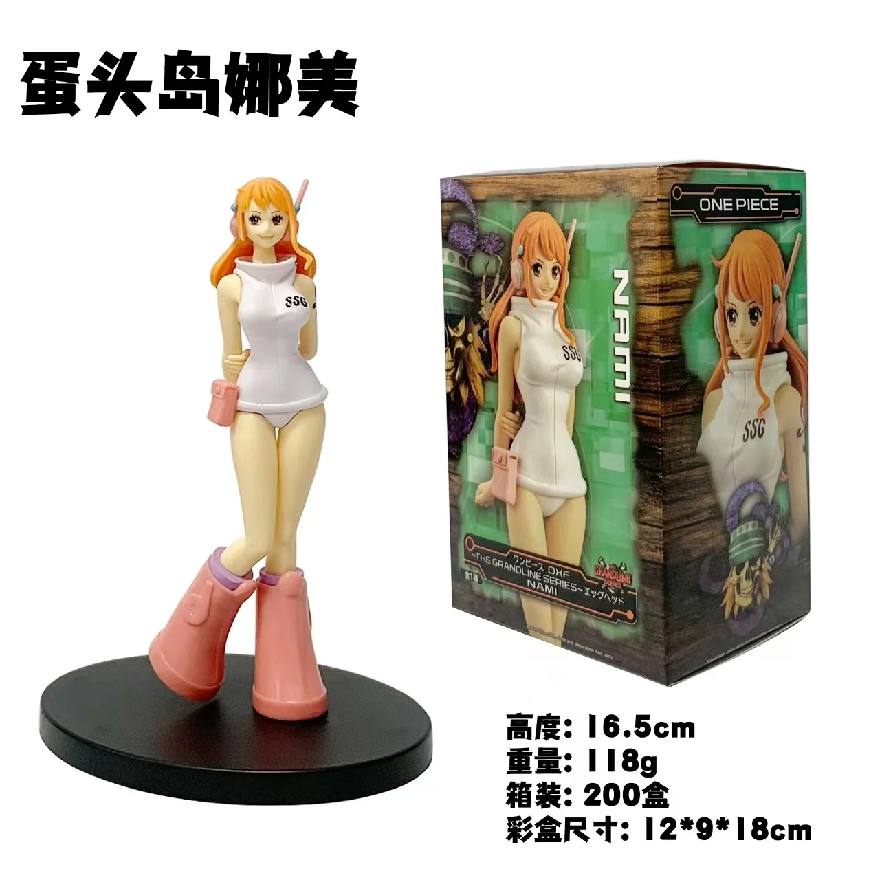 thumbnail image 1 of Figura de Sanji de One Piece de Anime de 18 cm, Dxf, serie Grandline, figuras Egghead, modelo de PVC, regalo de cumpleaños, muñecas japonesas, juguetes, regalos, 1 of 5