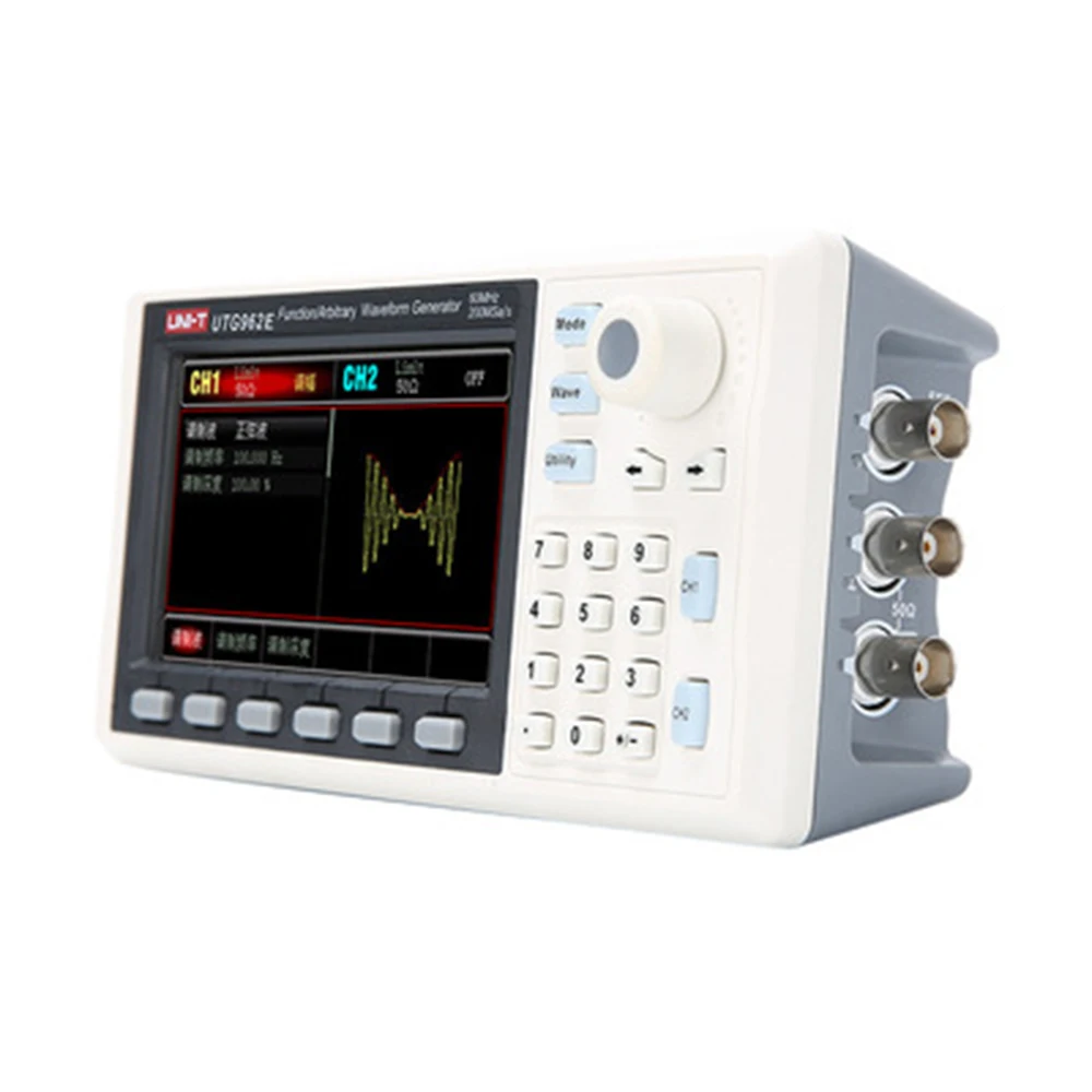 UNI-T UTG932 UTG962 функция произвольной формы генератора сигналов двухканальный 200 мкс/с