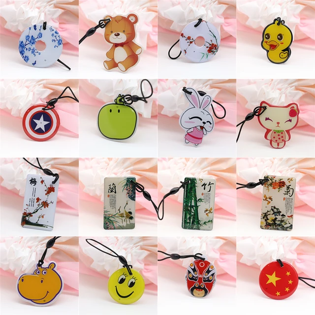 (Bear) 125KHz RFID EM4305 T5577 Rewritable Writable Smart ID Card Proximity Key Tag For Access control RFID Duplicator 1Pcs To 2