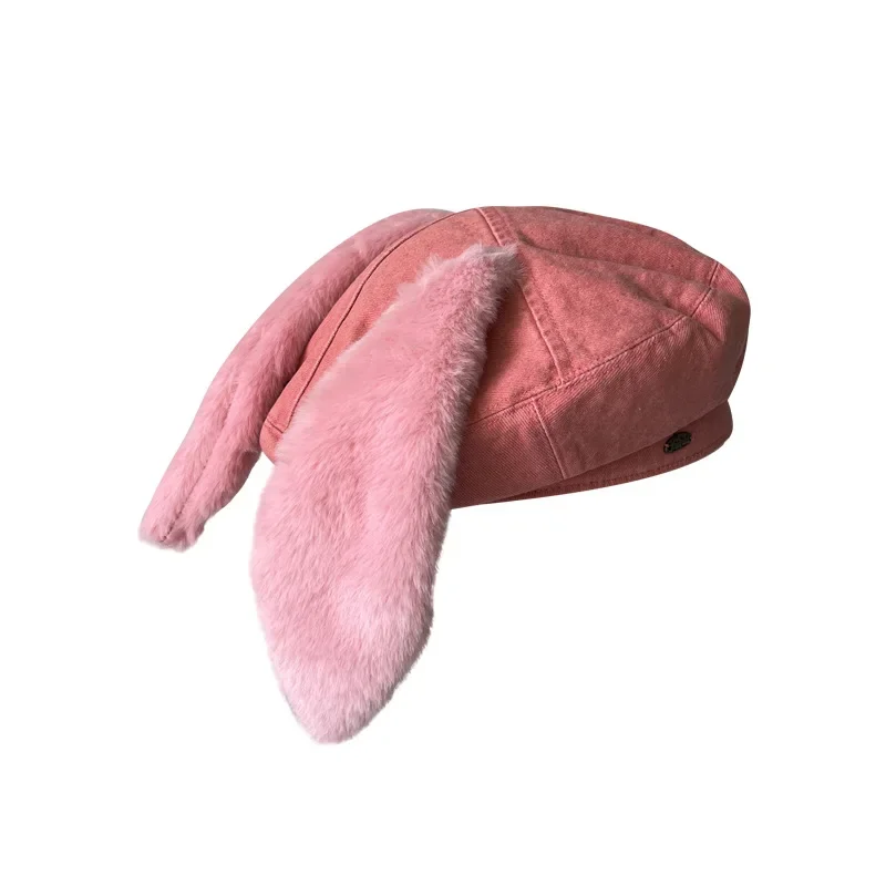 益若つばさ×Candy Stripper BUNNY EAR BOA BERET 益若つばさ CANDY STRIPPER BUNNY EAR BOA BERET