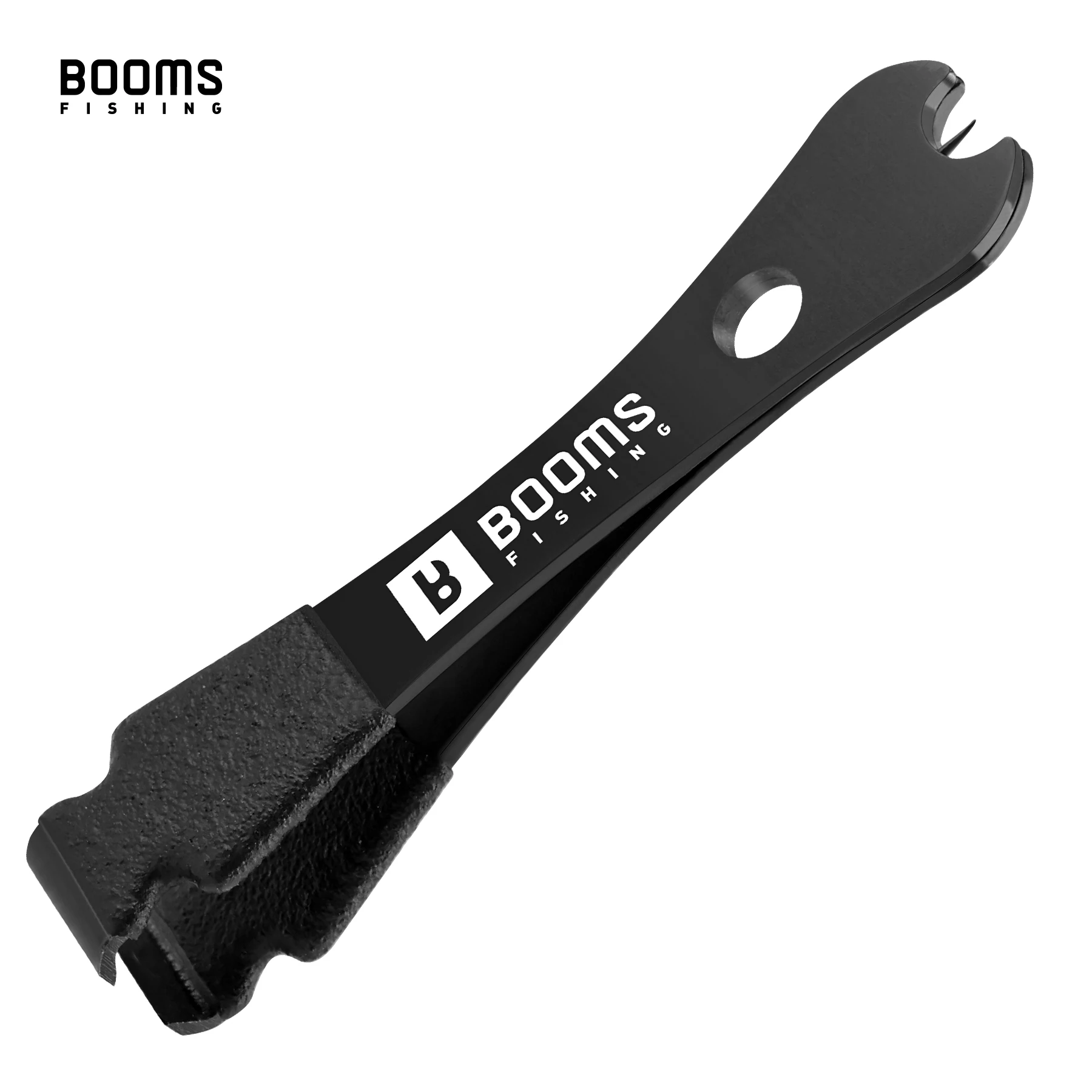 Booms fishing fly lines scissors mini sub-line cutter stainless steel clipper with retractor fly fishing tackle tool