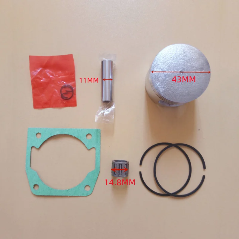 Kit cilindro pistone compatibile POULAN per motosega 1950 1975 2050