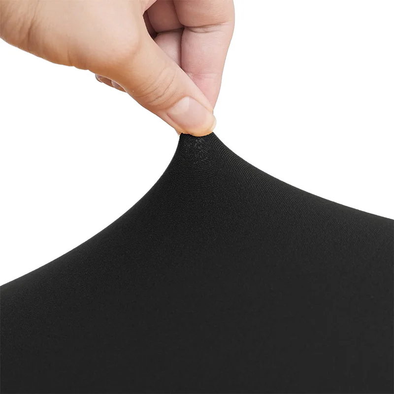 Description Picture 3 of itemWhite Black 6FT Elastic Tablecloth, Rectangle Spandex Table Skirt, Wedding Party Banquet Table Cover Decor