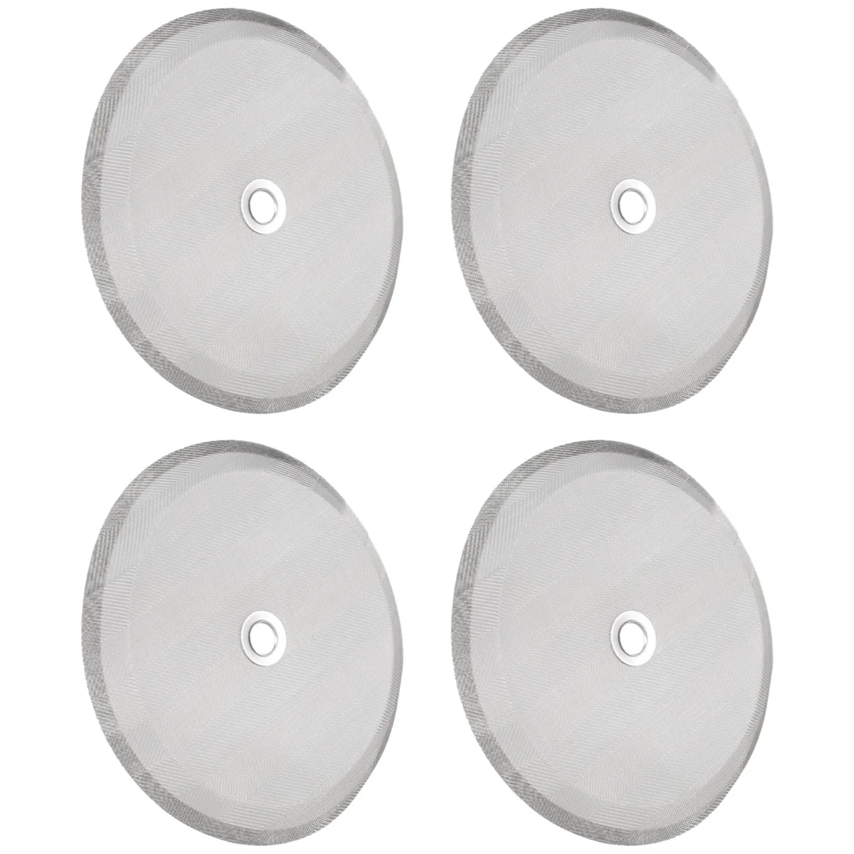 4 Pezzi 4 In Rete Filtrante Di Ricambio Per Caffè In Acciaio Inossidabile, Per Macchine Da Caffè E Macchine Da Tè Con Pressa Francese Da 1000 Ml ,8 Ta