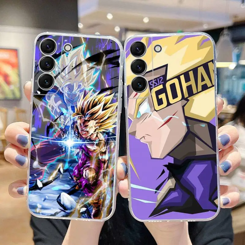 

Чехол для телефона Son Gohan Dragon Ball Z для Samsung Galaxy S22 S21 Ultra S20 S30 FE S8 S9 S10 5G Plus Lite, мягкий прозрачный чехол