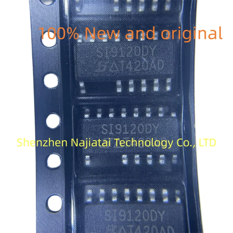 

10PCS/LOT 100% New Original SI9120DY-T1-E3 SI9120DY-T1 SI9120DY SOP14 IC Chip