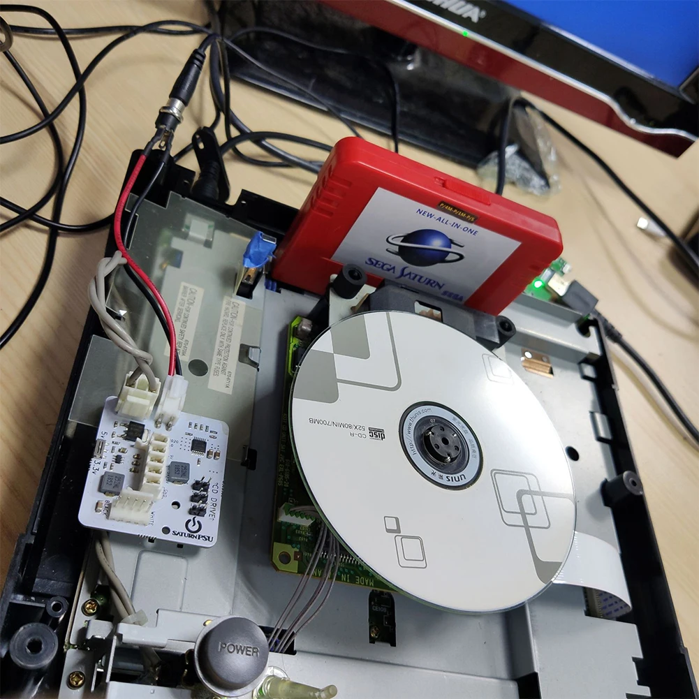 Rev2.1 전원 공급 장치, 전원 플러그 어댑터, 콘솔 전원 패널 교체, SEGA 드림캐스트 게임 콘솔 수리 부품, 12V