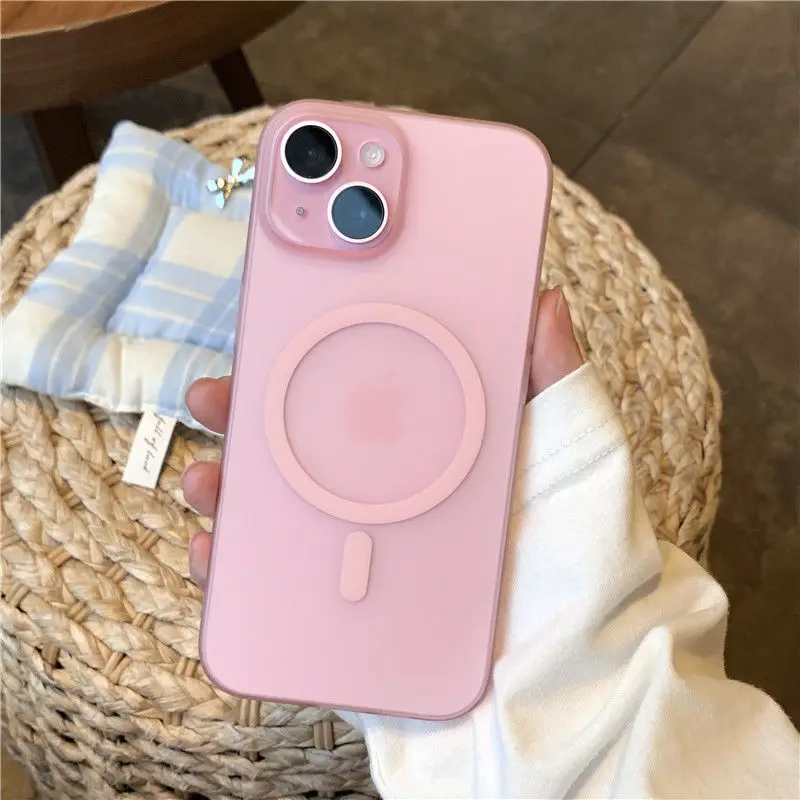 حافظة شفافة أصلية رفيعة للغاية غير لامعة مغناطيسية...