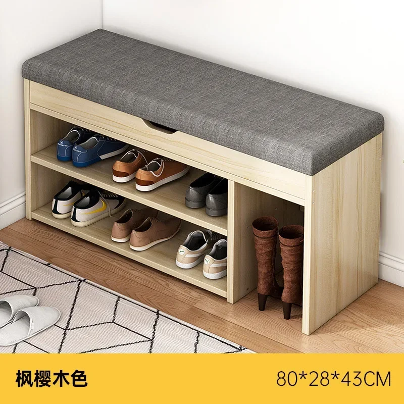 

SH 2023 Year New Aoliviya Official New Change Shoes Rack Home Doorway Home Sitting Footstool Shoes Rack Internet Celebrity Shoes