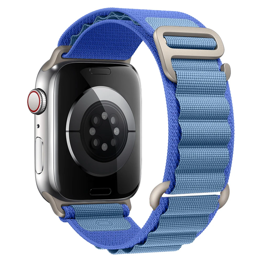 Enhanced Nylon Alpine Loop Band for Apple Watch - Premium Strap Bracelet