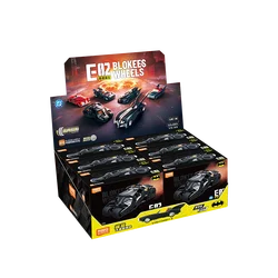 BLOKEES Creative Building Block Car Toy - Fun DIY Puzzle, Perfect for Kids' Gifts and Home Decor (6 pcs per box B)