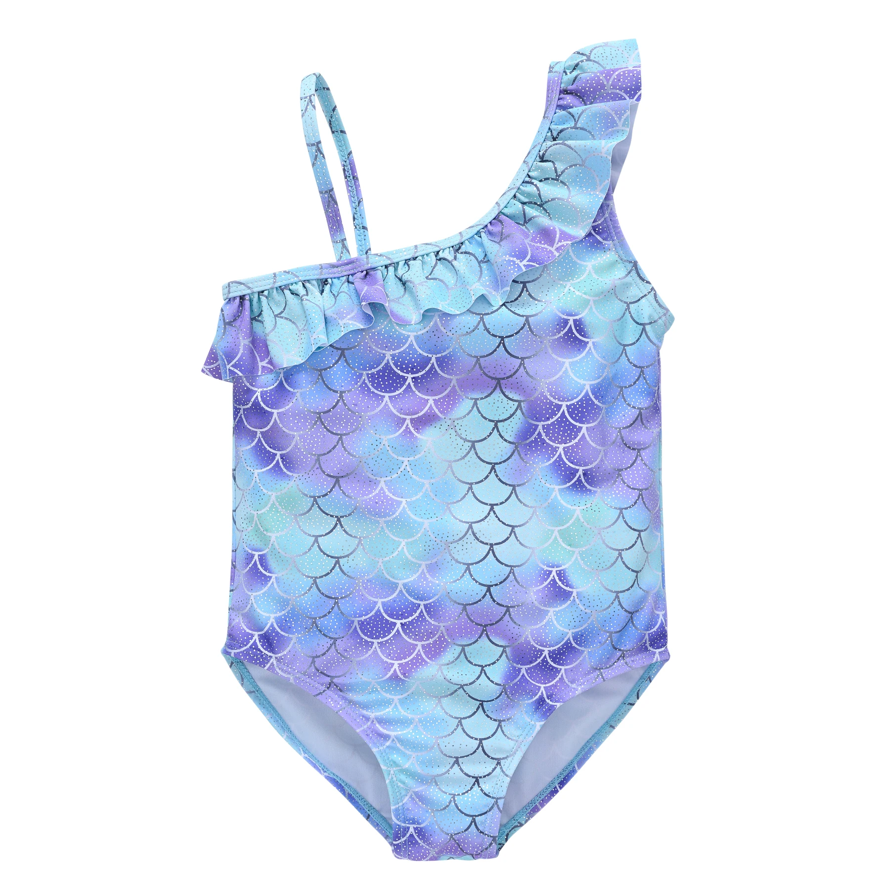 

Newborn Baby Girl Swimwear Fruit 3M-6T Kids Beach Suit Sleeveless Swimsuit Bathing Suit One-Piece Swimming Clothes Mermaid Bling