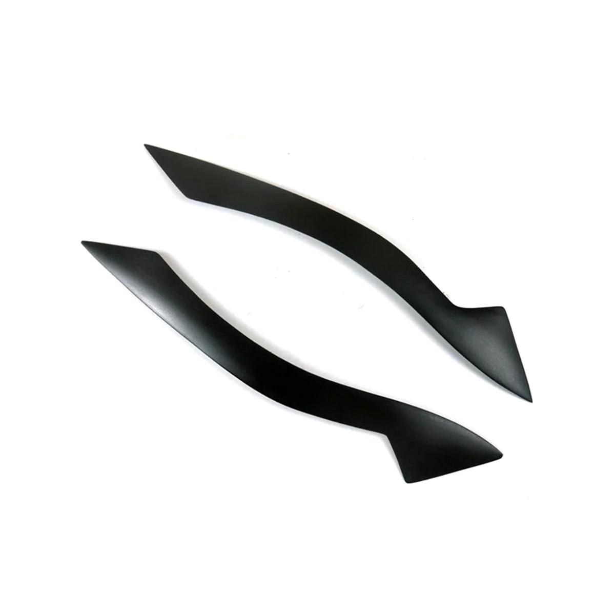 Per Bmw Z4/E89 Lampada In Fibra Di Carbonio Brow Eye Brow Lampada In Fibra Di Carbonio Brow Headlight Trim Resina Nera Opaca