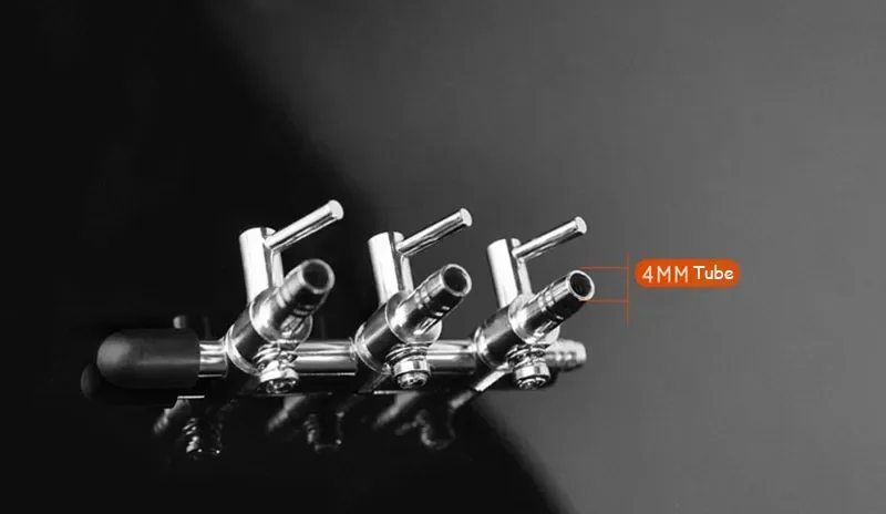 1 2 3 4 5 Way Aquarium Air Splitter Valve Fish Tank Air Pump Flow Splitter Distributor Pump Valve Tap Lever Control Switch Valve