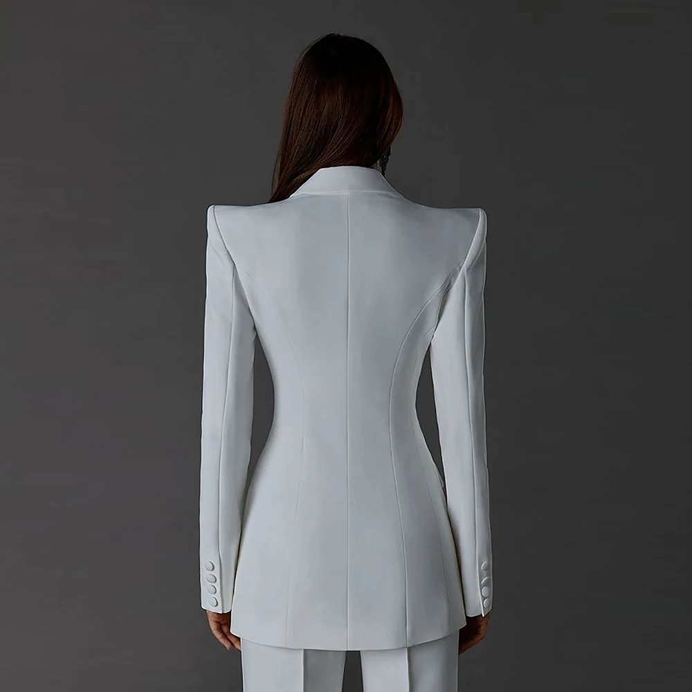Tailleur Femme Rose Taille 38 (M) - Ensemble Costume Jupe