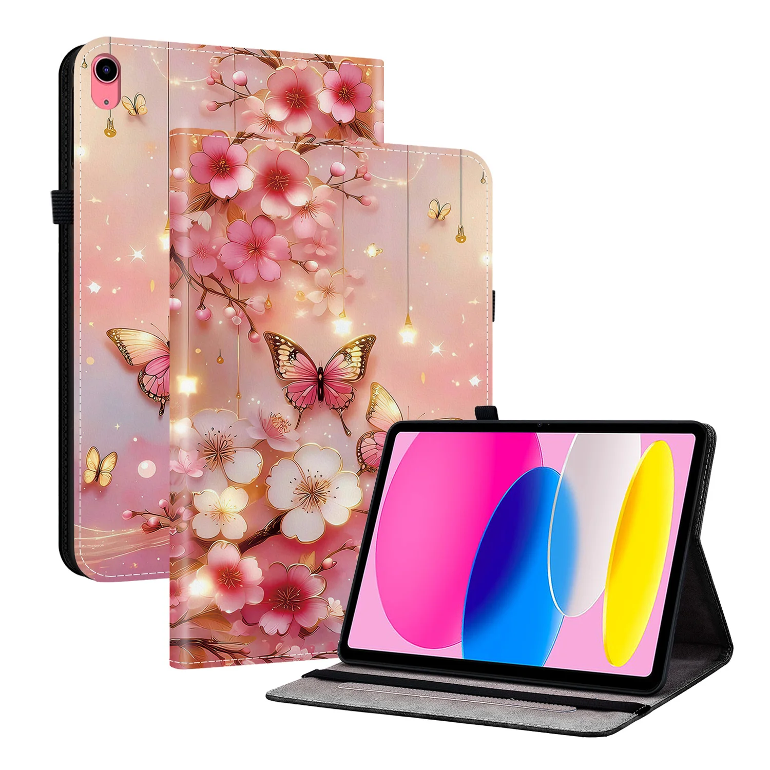 Premium Leather Flip Tablet Case Cover