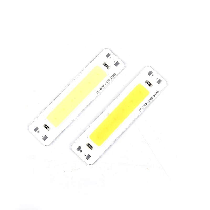 5V COB Chip Bar Light Source 2W Strip Light For DIY USB Table Lamp Panel Light Bar Lamp Chip Warm Cold White