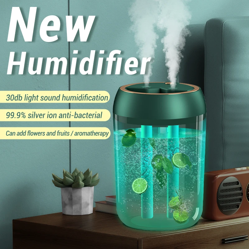 18LAirHumidifierAtmosphereLightPortableHumidifierMuteUSB
