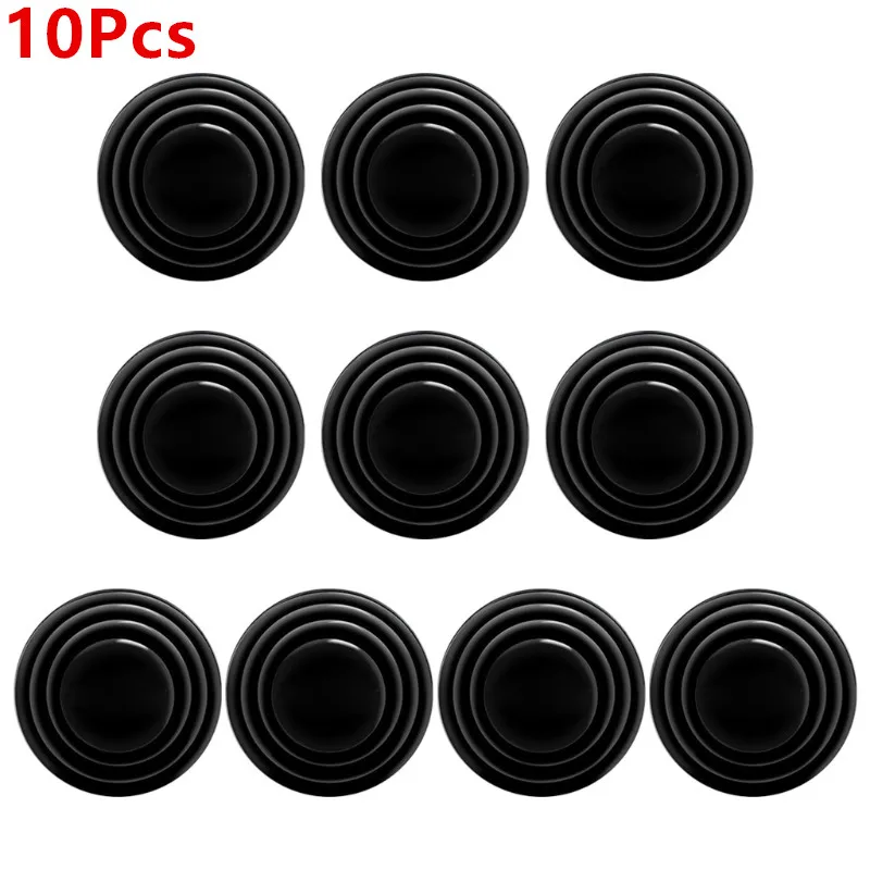 Universal Car Door Shock Absorbing Gasket 10Pcs Trunk Sound Insulation Pad Shockproof Thickening Cushion Stickers