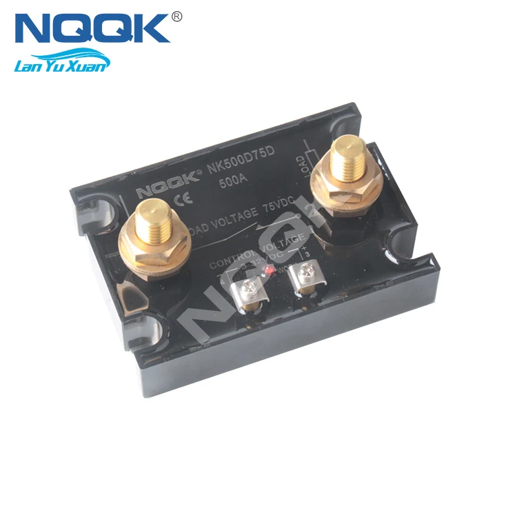 

500A 75 V DC CONTROL 32V Single Phase SSR NQQK Solid State Relay