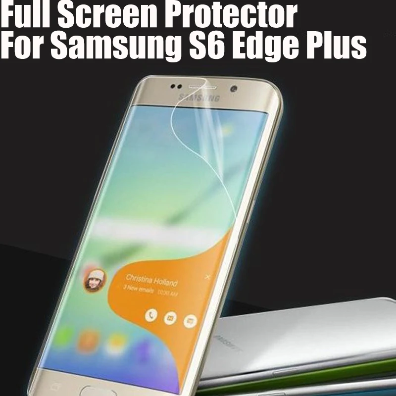 

Защитная пленка на весь экран для Samsung Galaxy S6 Edge Plus G9280, полноразмерная пленка для защиты экрана S6 edge + 5, 50 шт./лот
