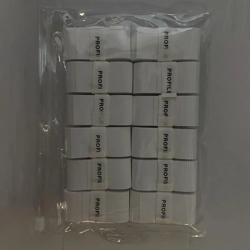 Laminated Sticky Tennis Badminton Racket Overgrip Fishing Rod Wrapping Tape Quick-drying Breathable 12pcs