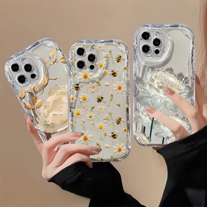 Charming Daisy Lotus Flower Phone Case